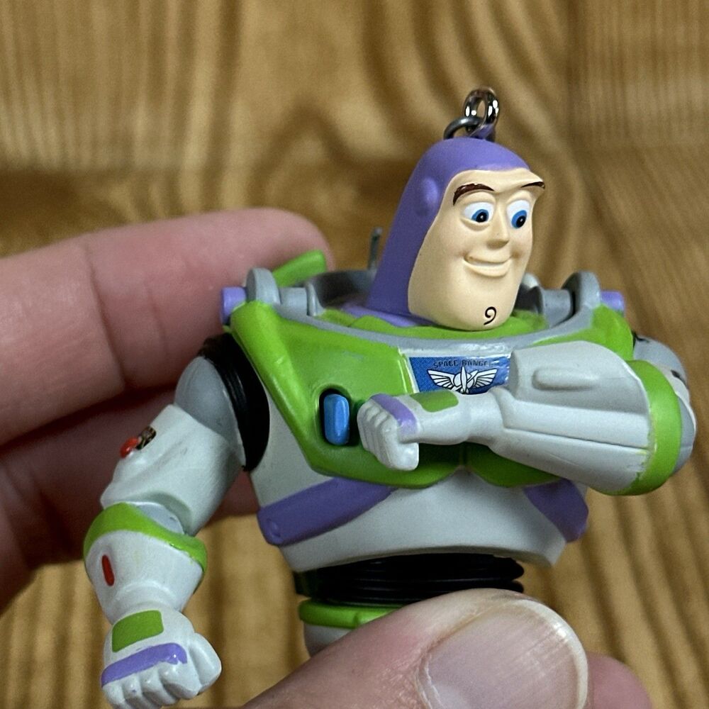 Hallmark Keepsake Disney Christmas Ornament Toy Story Buzz Is On A Mission 2014 - Picture 8 of 10
